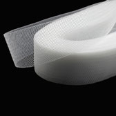 Puha lószőr szalag 3 cm széles - WHITE (fehr)